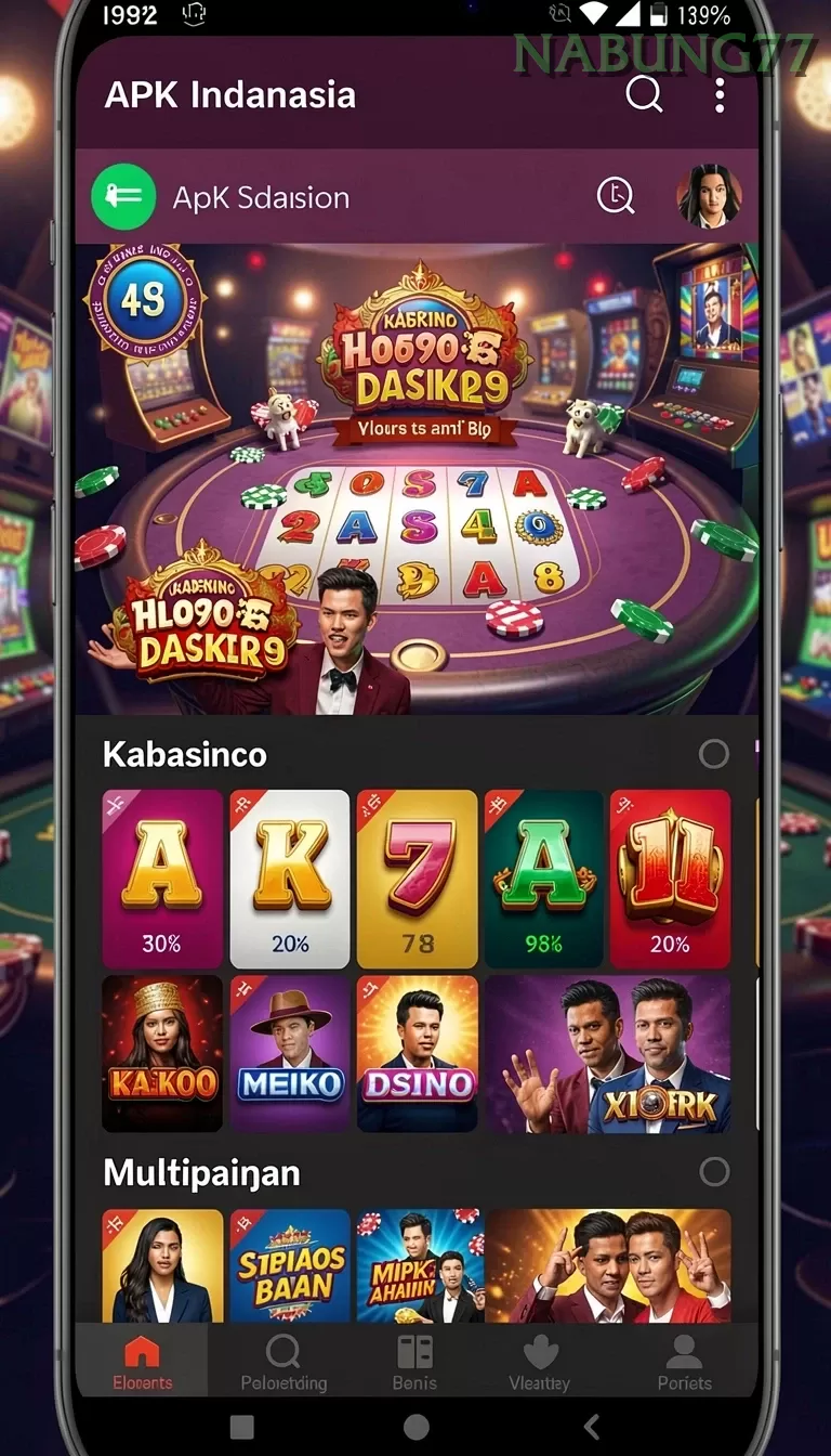 Cuplikan layar WARUNGJACKPOT — pengaturan akun