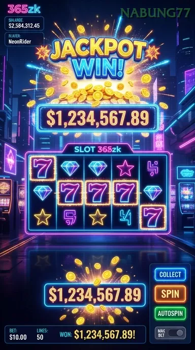 Cuplikan layar WARUNGJACKPOT — menu navigasi