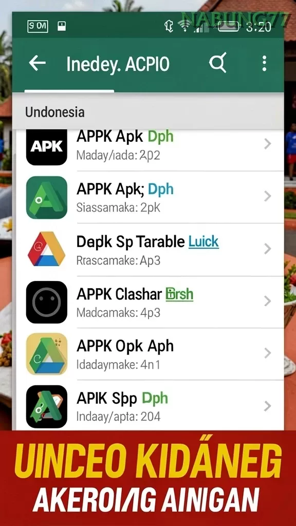 Cuplikan layar HARTASPIN — pengaturan akun